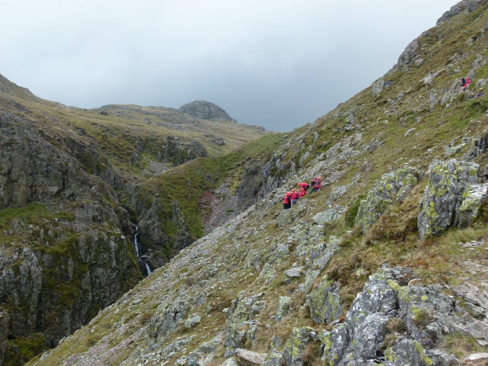13 May 2012 Steep ground above Dungeon Ghyll