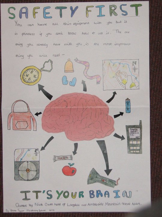 Use your brain poster