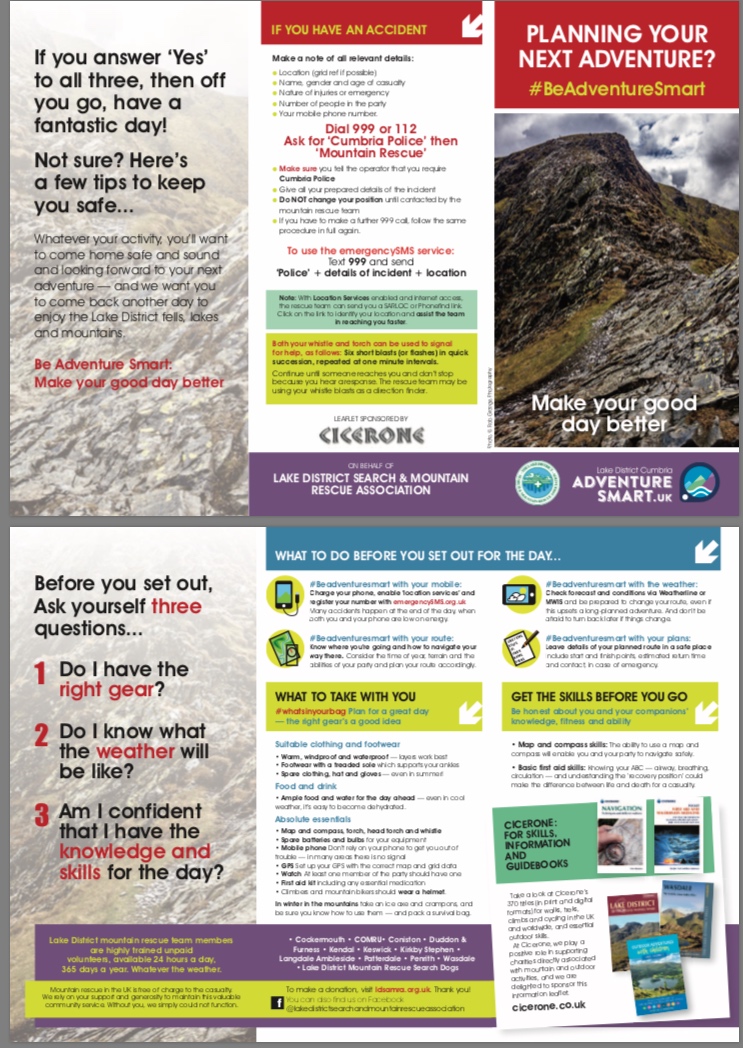 Safety leaflet image