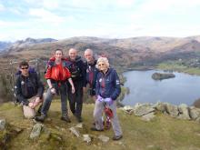 Group of poeple on the fells